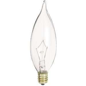   E12 Base Candelabra Incandescent Light Bulb, 40 Watt