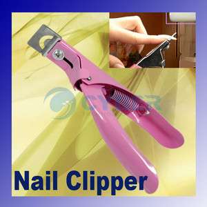 Nail Clipper Manicure tool Acrylic False Tip Cutter NEW  