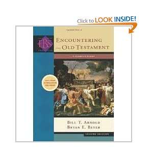 com Encountering the Old Testament A Christian Survey (Encountering 