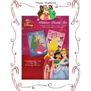  Christmas Disney Princess Poster Paint Set Toys & Games