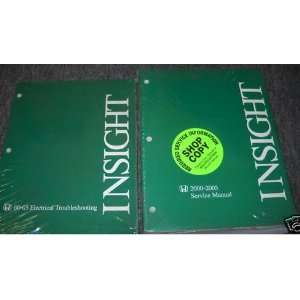  2000 2002 2005 Honda Insight Service Shop Manual Set 