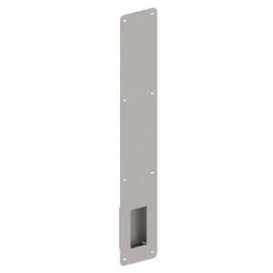   Aluminum Pulls 4 x 16 Finger Pull Plate from the Pulls Colle