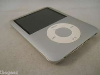 SILVER Apple iPod Nano 4GB 3rd Gen A1236  Player (AS IS 