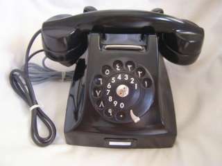 Vintage Classic Old Black Rotary ARABIC Dial phone  