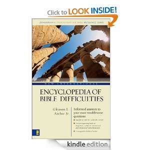  Encyclopedia of Bible Difficulties (Zondervans Understand the Bible 