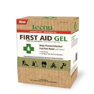 Tecnu FG10269 First Aid Antiseptic & Pain Relieving Gel   144 packets 