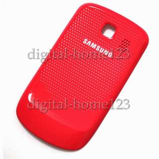 1pcs OEM Back Cover Battery Door For Samsung S3850 Corby II Red