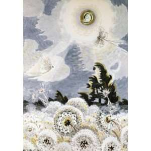  Reproduction   Charles Burchfield   32 x 46 inches   Dandelion Seed 