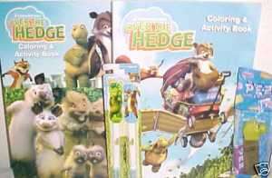 NEW OVER THE HEDGE TOY LOT CANDY TOYS BOOKS PLAYSET  