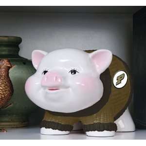  10 NCAA Purdue Boilermakers Ceramic Piggy Bank
