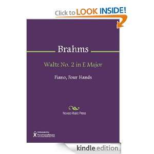 Waltz No. 2 in E Major Sheet Music Johannes Brahms  