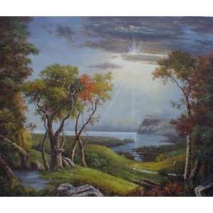 Fine Oil Painting, Landscape   L089  16x20   Standard Shipping Only 