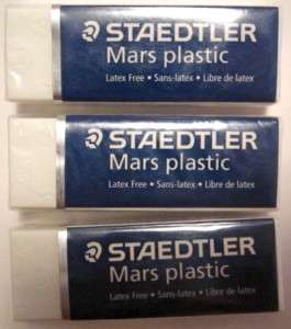 new STAEDTLER Mars Plastic Latex Free Erasers  