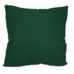 Dark Green Outdoor UV resistant Decorative Pillows (Set of 2 