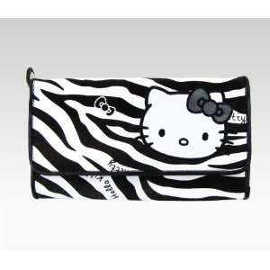  Hello Kitty Zebra Print Long Wallet
