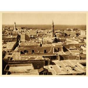  1924 Tripoli Libya Panorama View Lehnert Landrock NICE 