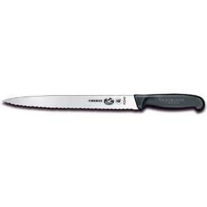 Victorinox Cutlery 10 Inch Semi flexible Wavy Edge Slicing Knife 