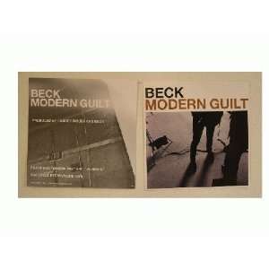    Beck Poster Flat Modern Guilt Double Sided 