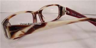 Elizabeth Arden 1056 Rust Eyeglass WOMEN Eyewear Frame 54 eyesize 