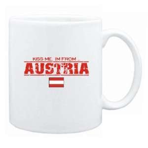 New  Kiss Me , I Am From Austria  Mug Country 