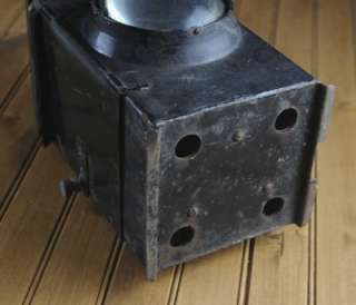 Adlake Square Non Sweating Lamp Vintage Railroad Lantern Candle 