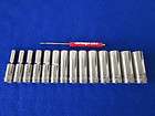 blue point tools 3/8 dr mm & snap on screwdriver  