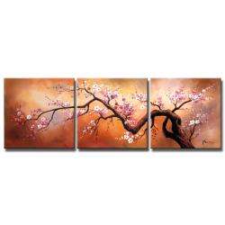   Blossom 310 3 piece Gallery wrapped Canvas Art Set  