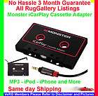 Monster iCarPlay Cassette 800 Tape Adapter iPod iPhone  Player AUX 