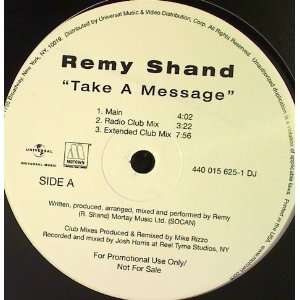  Take A Message (5 Mixes) REMY SHAND Music