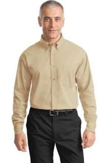 NEW Port Authority Long Sleeve Cotton Twill Shirt.S634  