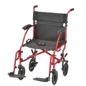  Nova Ortho Med 379R Ultra Lightweight Transport Chair 
