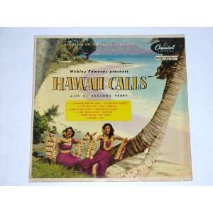  WEBLEY EDWARDS   hawaii calls CAPITOL 470 (LP vinyl record 