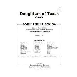  Daughters of Texas Musical Instruments