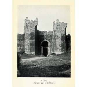  1929 Print Chellah Ancient Entrance Gate Architecture 