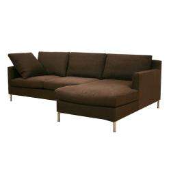 Palmyra Twill Fabric Steel Sectional Sofa  