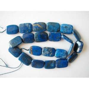  A 18mm lapis rectangle beads 16 strand S1