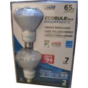  Feit Electric Set of 2 Ecobulb Plus Bright White   65w 