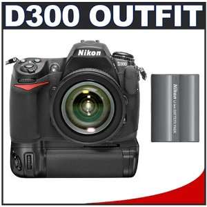  Nikon D300 Digital SLR Camera with Nikon 18 135mm AF S DX 