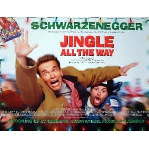  Jingle All The Way   Original Movie Poster   12 x 16 