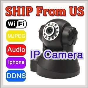  easyn wireless wifi ip camera ir nightviews 2 audio p/t 