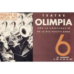  Theatre Olimpia by E. Mora 18x12