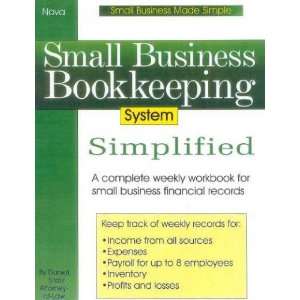  Small Business Bookkeeping System Simplified **ISBN 
