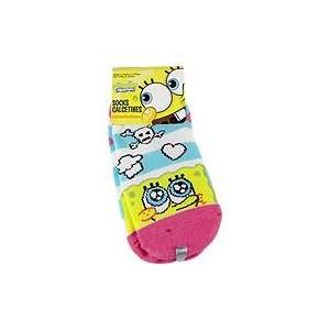  Spongebob Squarepants Socks Skull   1 pair,(Nickelodeon 