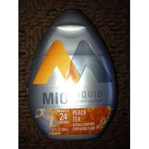 MIO Liquid Peach Tea, 1.62 ounce, (Pack of 6) + Free Gift  Swipes 