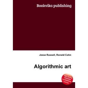  Algorithmic art Ronald Cohn Jesse Russell Books
