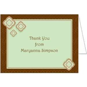  Elegant Blossoms Baby Shower Thank You Cards   Set of 20 