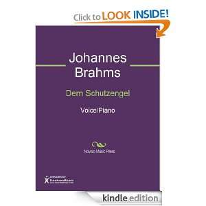 Dem Schutzengel Sheet Music Johannes Brahms  Kindle Store