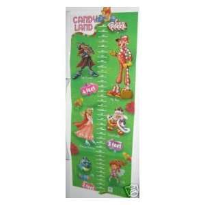  Candy Land Growth Chart up to 5 Feet, Foldable, Candyland 