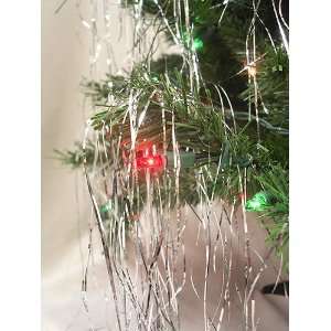  2000 Strands of Silver Christmas Tinsel Icicle Garland 
