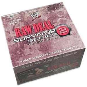  Raw Deal Card Game   Survivor Series 2 Booster Box   36P 